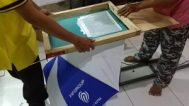 Cara sablon Payung, tip Mudah sablon payung