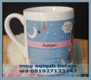 Jual mug aqiqah batam, Mug aqiqah batam 081927133247