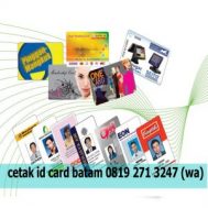 Tempat cetak id card murah  di batam