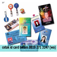 cetak id card satuan custom batam, harga cetak id card batam