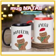 mug NATAL TERBARU, desain Mug Natal Terbaik